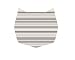 Pet Supplies : Cats Rule Small Space Mat - Neutral Stripe