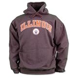 Illinois Fighting Illini Hooded Sweatshirts - Arch and Logo