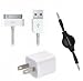 New OEM Apple iPhone 3G/3GS/4, and iPod USB Wall Charger with Sync Cable