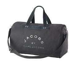 Marc by Marc Jacobs Canvas Travel Gym Duffle Bag Tote Black