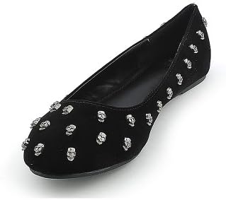 Shiekh Womens 062 Casual Flat - Black Size 7