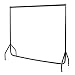 6ft Robust Black Clothes Rail