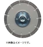 ツボ万 DRY2000-125B(M10) ダイヤモンドカッター DRY2000ネジ付 コーナーカット用 125x2.0x7xM10ボス 11051