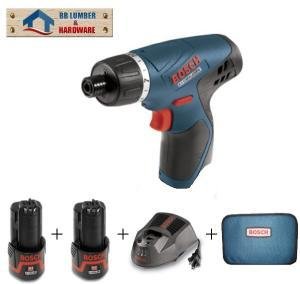 Bosch PS20-2 Litheon 10.8-Volt Lithium-Ion Pocket Driver with 2 Batteries