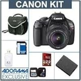 Canon EOS Rebel T3 Digital SLR Camera/ Lens Kit, with EF-S 18-55mm f/3.5-5. ....