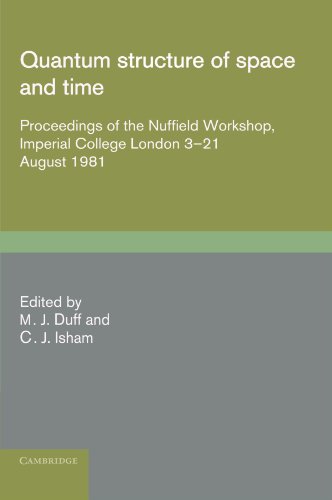 Quantum Structure of Space and Time