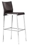 Zuo Modern Boxter Barstool, Black