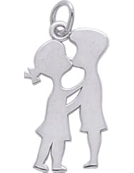 Rembrandt Charms Kissing Couple Charm