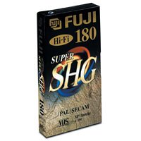 Fuji Magnetics E180 SHG  Blank Tapes