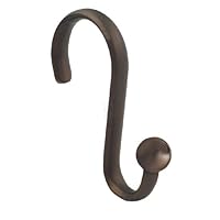 InterDesign Axis Shower Hook with Ball, Bronze, Set of 12