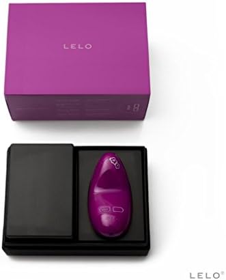 Lelo Nea (Deep Rose) Luxury Discreet Personal Massager - Free Priority 2-3 Day Shipping - FREE Tech Gift Set (Lipstick Power Bank and LED Micro USB Cable)