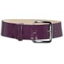 Athletic Specialties Men's 1 1/2” Leather Uniform ( sz. L, Maroon )