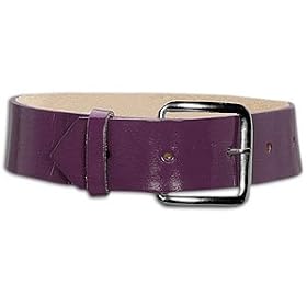 Buy Athletic Specialties 1 1 2 Leather Uniform Belt - ( sz. L, Maroon ) by Athletic Specialties