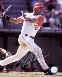 Signed Anderson, Garret (Los Angeles Angels) 8x10 Photo
