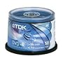 TDK DVD-R, 16x, 4.7GB, 50 pack