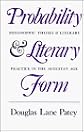 Probability and Literary Form: Philosophic Theory and Literary Practice in the Augustan Age