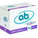 o.b. Absorption Tampons, Ultra Absorbency - 40 Each