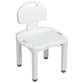PVC shower seat