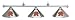 58 Chrome Sconce Billiard Pool Light - Maryland - NCAA Team