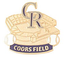 Buy Baseball Pin - Colorado Rockies Stadium Pin by Aminco by Star Struck