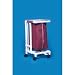 Linen Hamper with Foot Pedal Mesh Bag Color: Navy