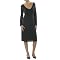 Women's Isaac Mizrahi Ebony Long-Sleeve Jersey Dress