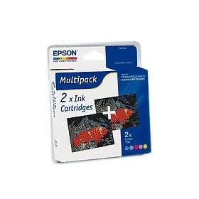 Epson Original Colour Ink Cartridges - Twin Pack T027