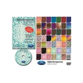Savage Digital Backgrounds DVD, Retro Series, for Mac & Windows