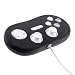 Silicone Skin Case for Nintendo Wii Classic Controller - Black