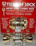 Combo Entrance Door Lock & Dead Bolt Lock \ Single -