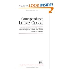 Correspondance Leibniz-Clarke