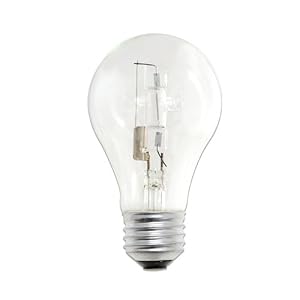 43 Watt Halogen Light Bulb (**2 Pack**) A19 Shape (Standard Light Bulb) Energy Efficient... by 