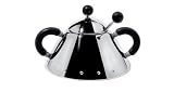 Alessi Special Edition Michael Graves Sugar Bowl with Black Accents 9097 B by Alessi