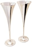 Present Day gifts by Arthur Price, pair of contemporary silver plated goblets in a gorgeous designer gift box