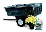 Outdoor Living : Durvet Rubbermaid Tractor Cart Gray 10 Cubic Feet - 5660-00