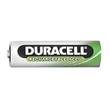 Duracell Rechargeable AA NiMH Batteries, MIGNON/HR6/DC1500, 8-Count Package (Pack of 2)