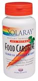Solaray - Food Carotene, 10000 IU, 200 pearle capsules