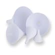 MIU 5-Piece Plastic Funnel Set, White