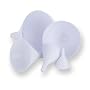 MIU 5-Piece Plastic Funnel Set, White