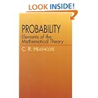 Click here to buy Probability: Elements of the Mathematical Theory by  C. R. Heathcote.