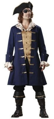 Cap'n Cutthroat Elite Adult Costume Size Medium