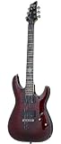 Schecter Damien Elite Electric Guitar Left Handed - Crimson Red