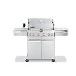 Weber 1740001 Summit S-450 Propane Grill, Stainless Steel