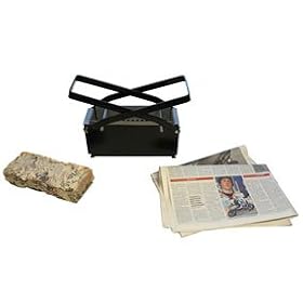 RECYCLE NEWSPAPER/ BRIQUETTE MAKER/ LOG MAKER/ NEW