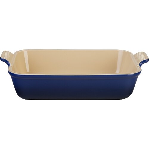 Le Creuset Cobalt Stoneware 7X5 Rectangular Dish 1.1 Quart