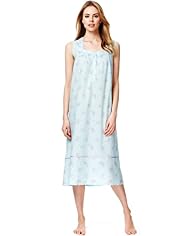 Square Neck Floral Print Nightdress