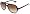 Brown Gradient & Grey Transparent Frame/Crystal Brown Gradient Lens
