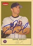 David Wright, New York Mets Autographed Card