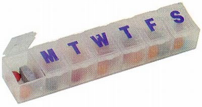 Flents 7-Day Pill Reminder Medium #200 (3-Pack)
