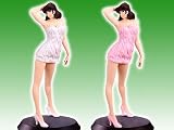 Lupin the 3rd Fujiko Dress Up figure set (White & Pink)